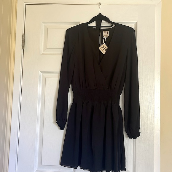 Haute Hippie New with Tags Black Dress Size Medium - Picture 9 of 13
